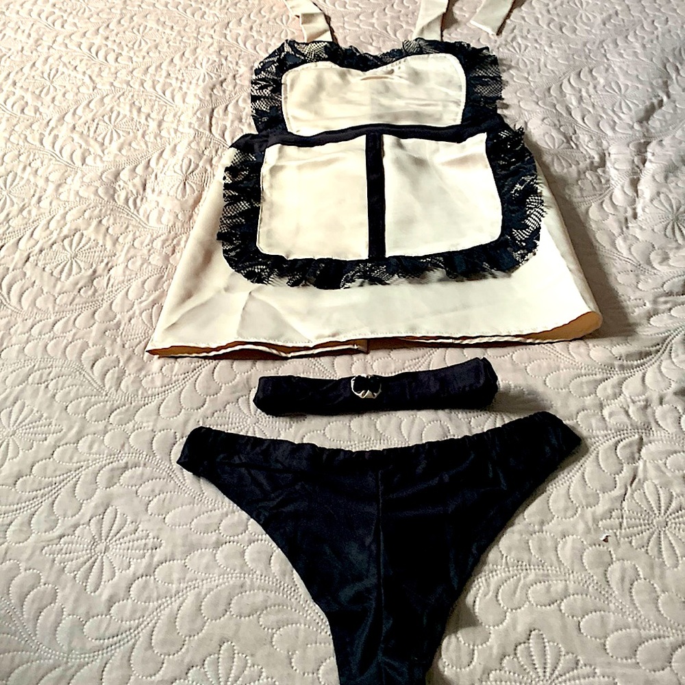 Ballerina clothes 3 pieces home make